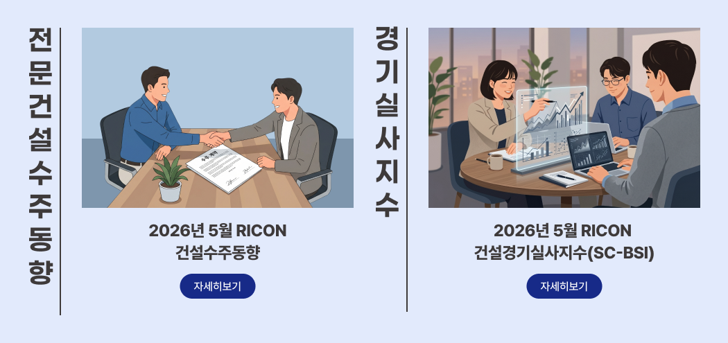 전문건설 수주동향,경기실사지수